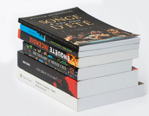 Exemples de reliure allemande (perfect binding), impression en photocopie, intérieur et couverture.