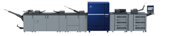 Large format digital printing press
